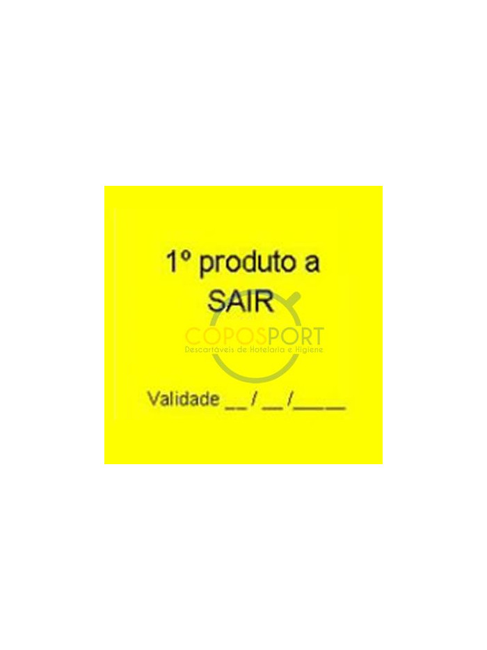 Etiquetas 1º Sair - Rolo 500UN
