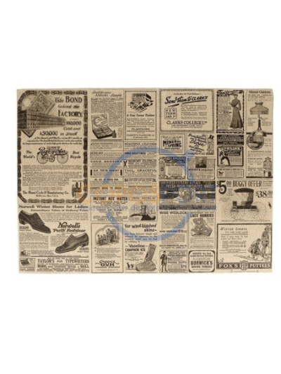 Toalhete Mesa Jornal Reciclado - 500UN