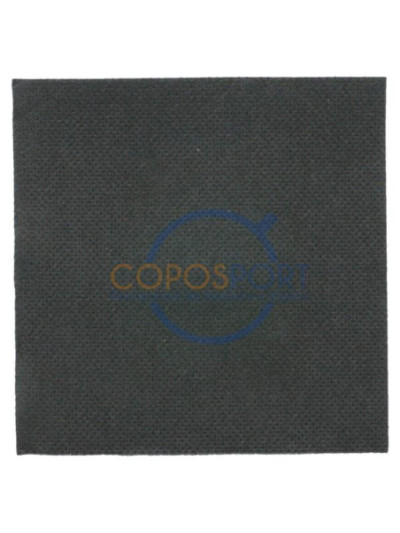 Guardanapo Ecolabel ¨Double point¨ 20x20cm Preto Tissue - CX 2400UN