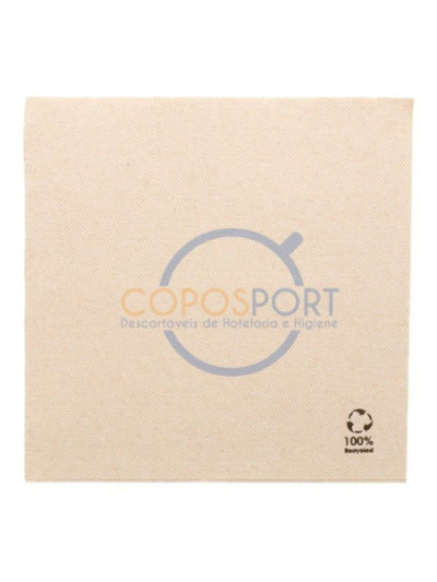 Guardanapo Ecolabel ¨Double point¨ 39x39cm Natural Tissue Reciclado - CX 1200UN