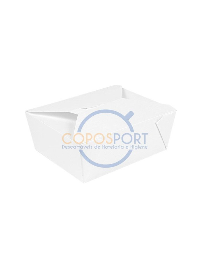 Caixa Americana Microondas Branca THEPACK® 1350ml - 50UN