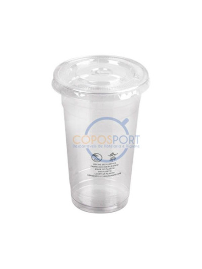 Copo Sobremesa PET AF.590ml - 50UN
